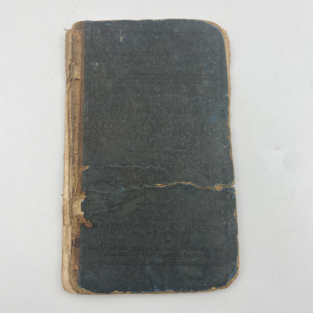 Antique Webster's The Elementary Spelling‎ Book 1800s JB Lippincott & Co